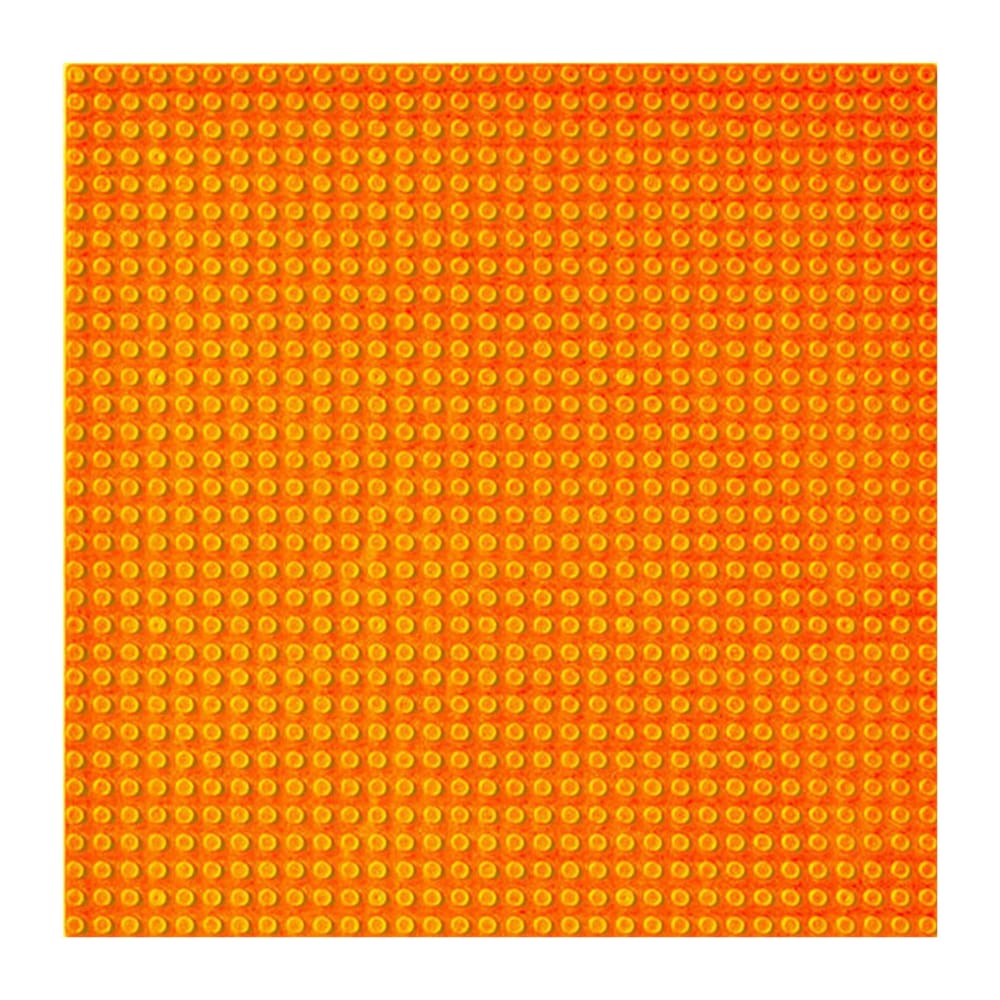 Building Blocks Plate (25Cm) (Orange)