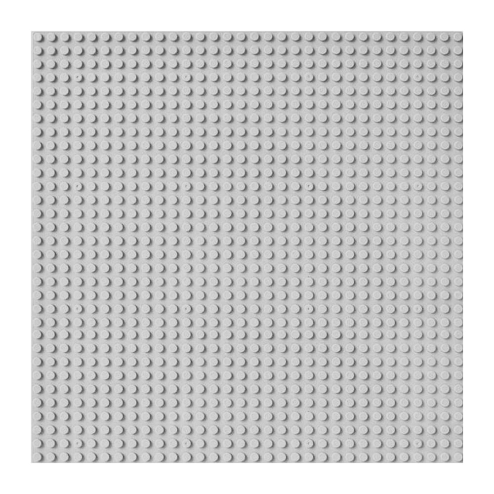 Building Blocks Plate (25Cm) (Grey Light)