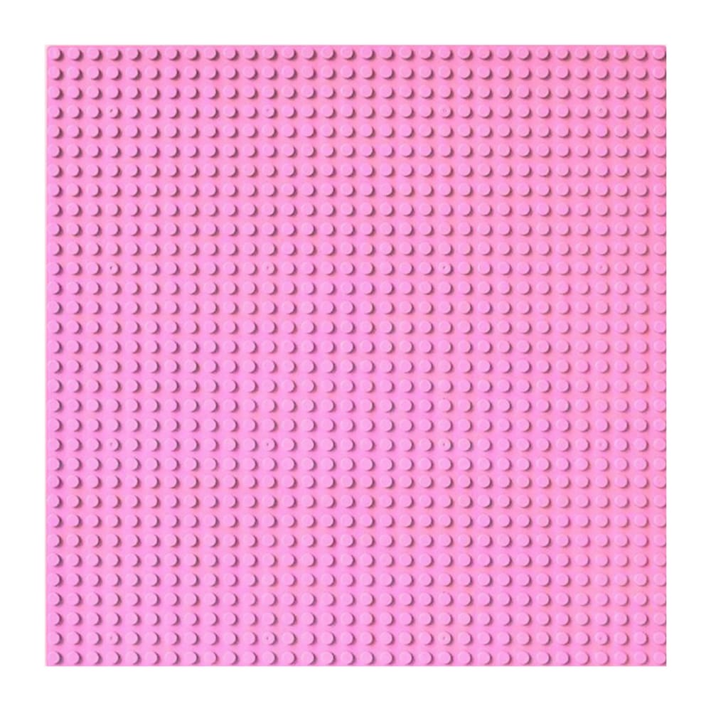 Building Blocks Plate (25Cm) (Pink)