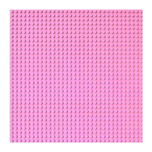 Building Blocks Plate (25Cm) (Pink)