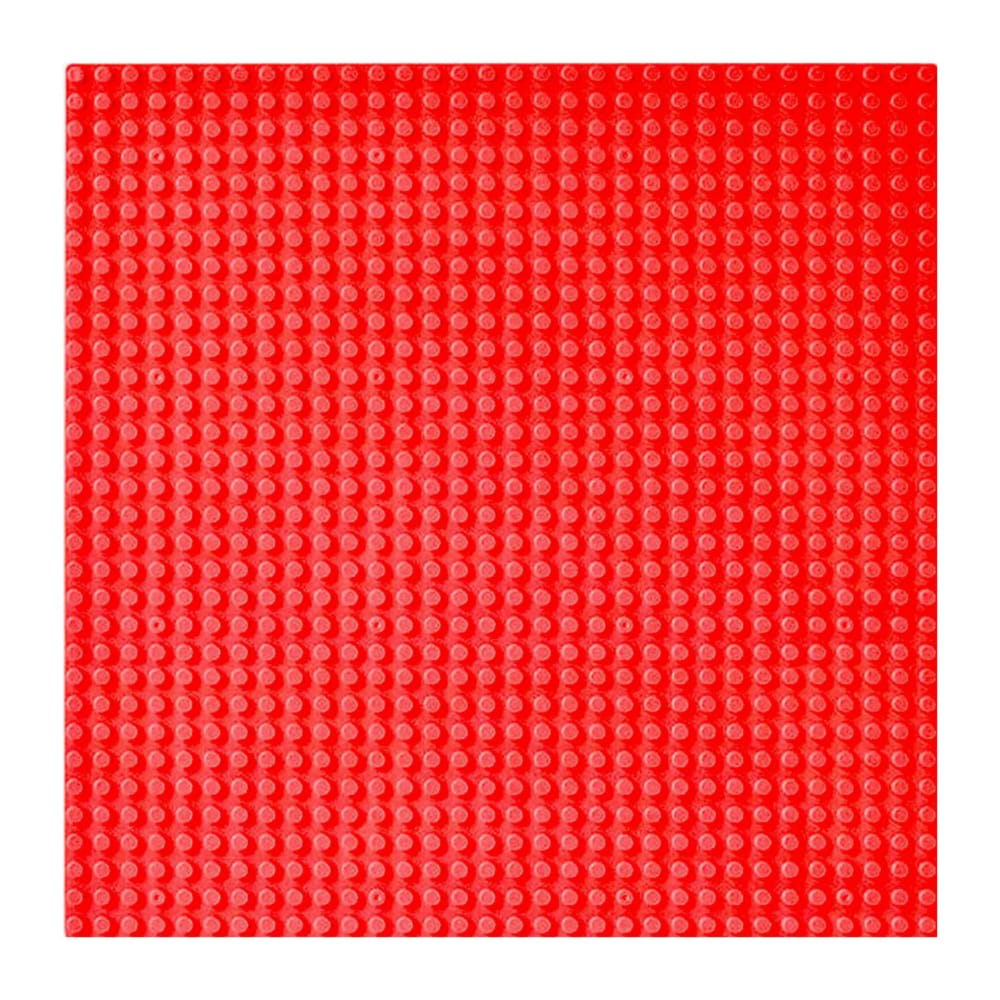 Building Blocks Plate (25Cm) (Red)