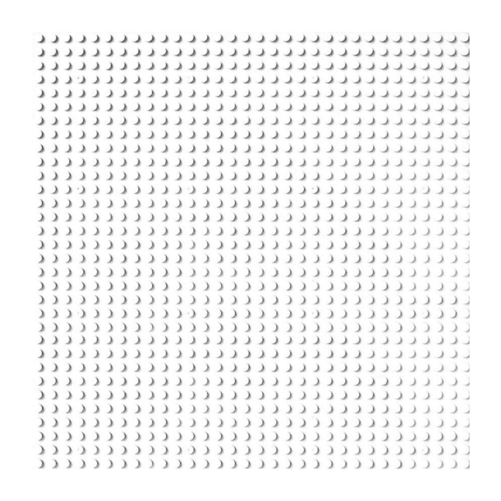 Building Blocks Plate (25Cm) (White)