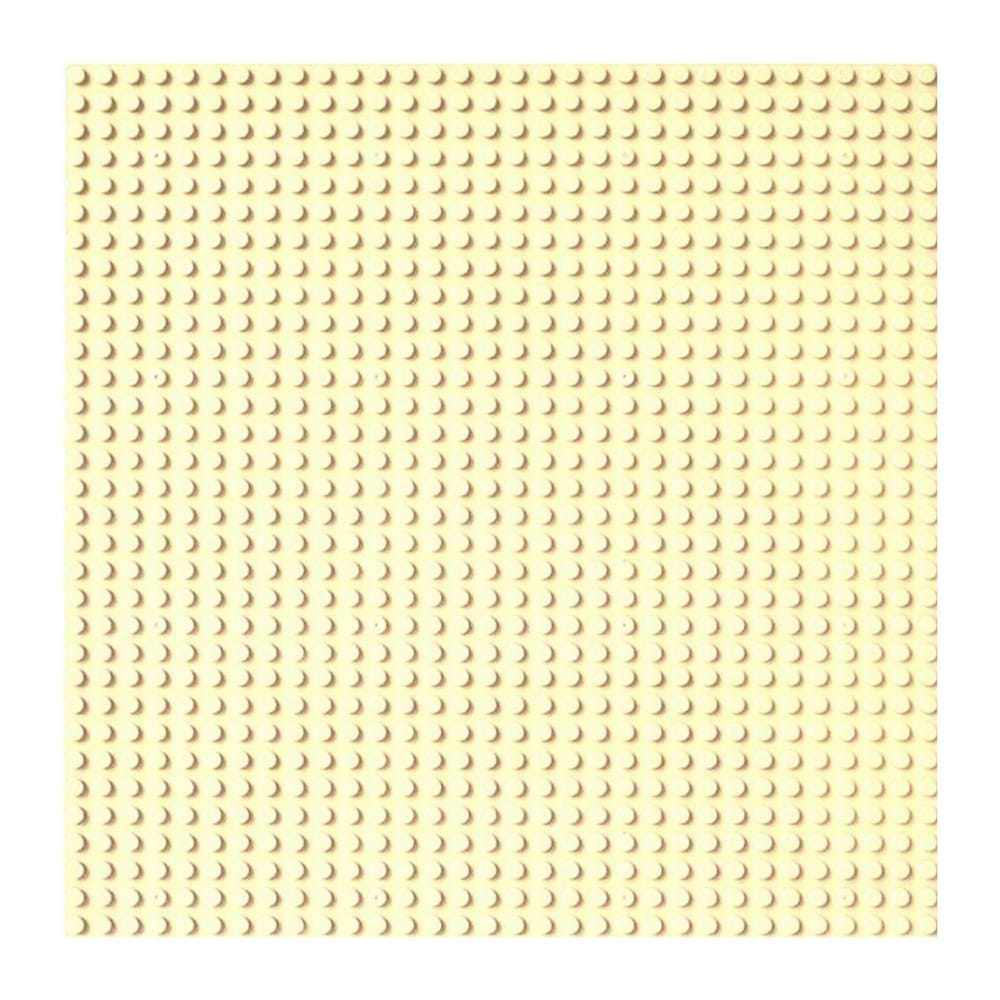 Building Blocks Plate (25Cm) (Yellow Light)