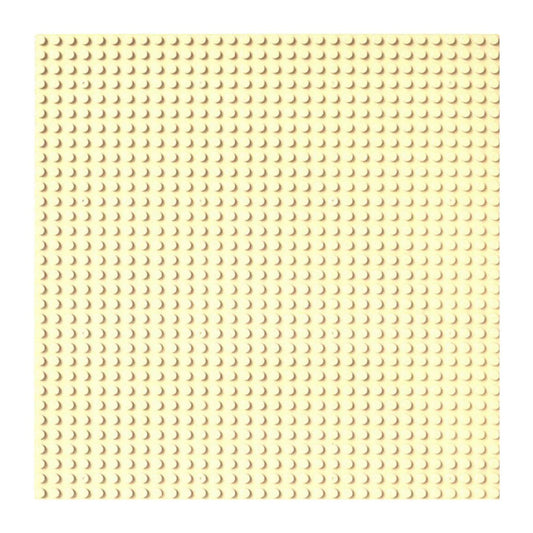 Building Blocks Plate (25Cm) (Yellow Light)