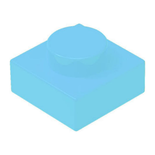 Building Blocks Brick (Blue Light) (100Pcs)