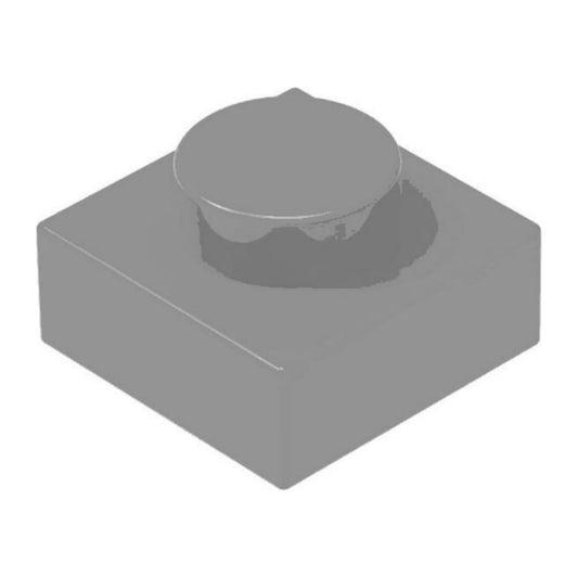 Building Blocks Brick (Grey) (100Pcs)