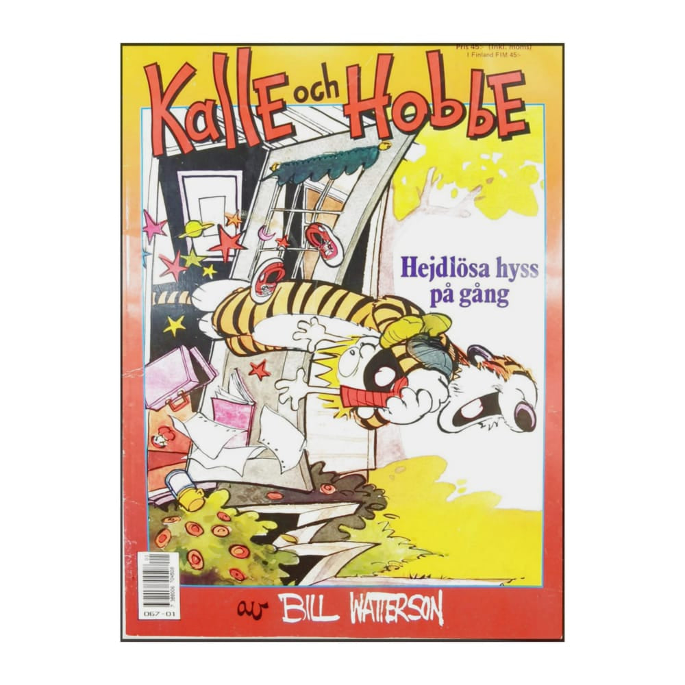 Kalle Och Hobbe Hejdlösa Hyss På Gång