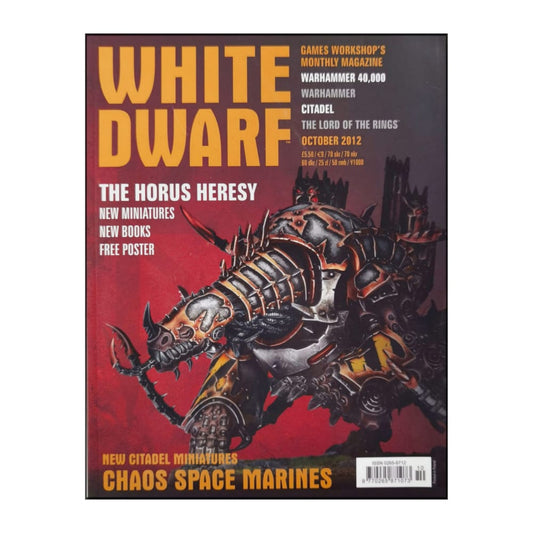 White Dwarf 2012/10 - Chaos Space Marines