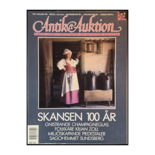 Antik & Auktion 1991-01