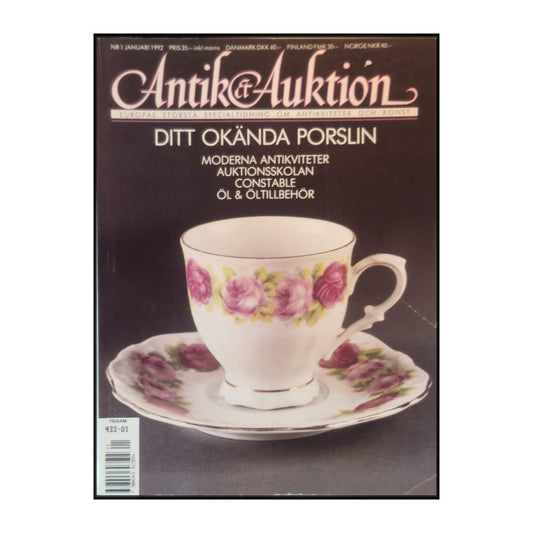 Antik & Auktion 1992-01