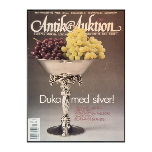 Antik & Auktion 1992-11