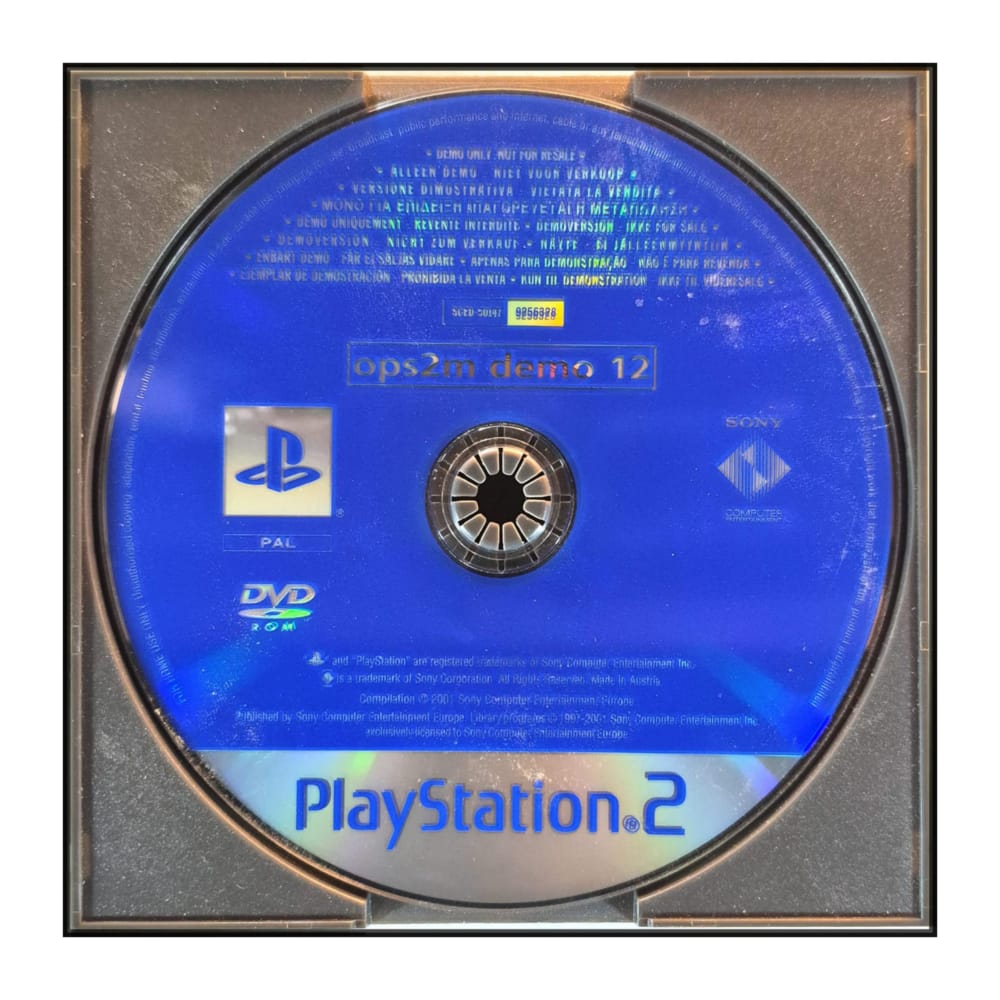 Playstation 2 Ops2M Demo 12
