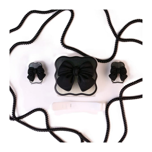 Ribbon Bow (Black)