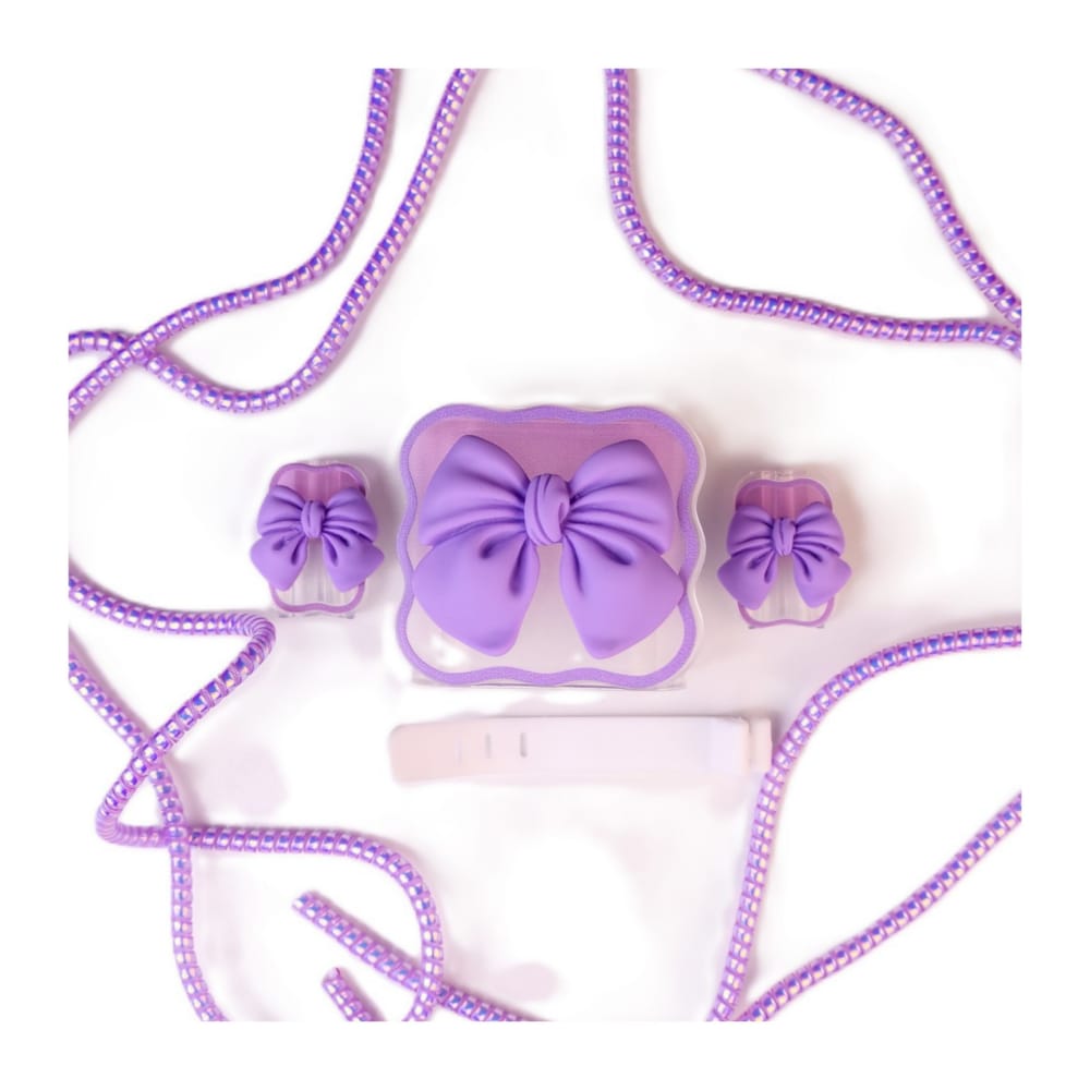 Ribbon Bow (Purple)