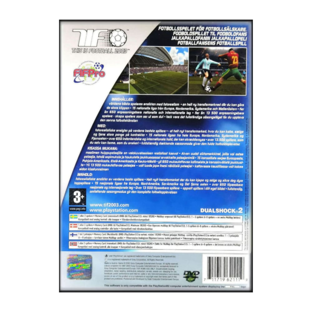 This Is Football 2003 | Tif 2003