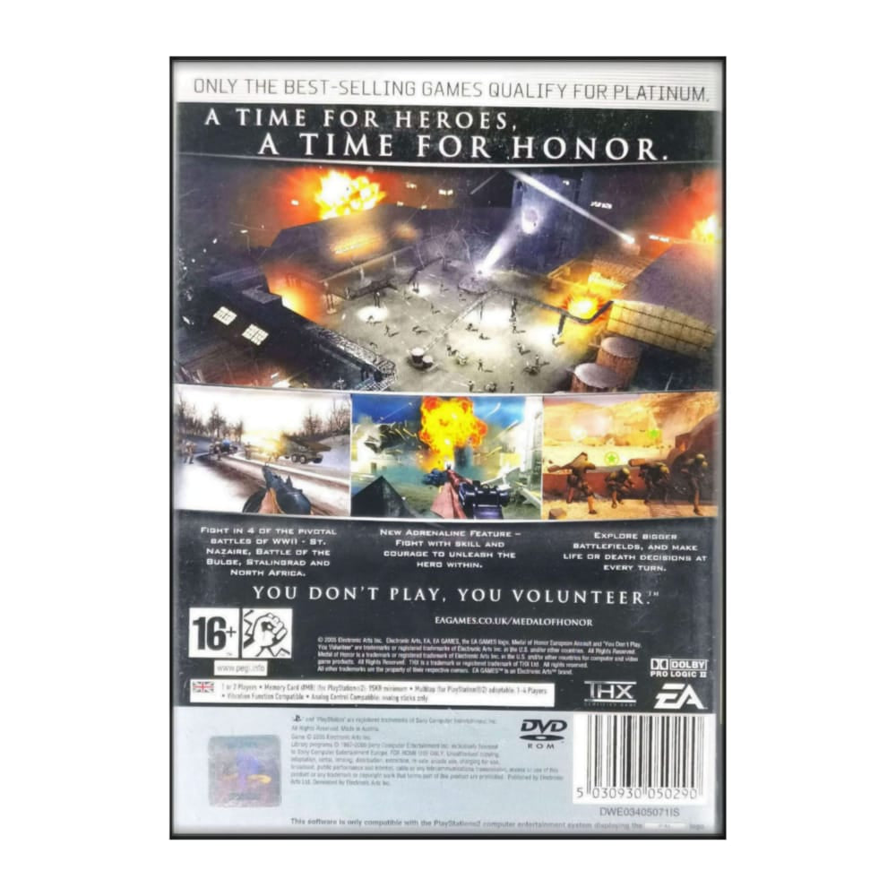 Medal Of Honor: European Assault