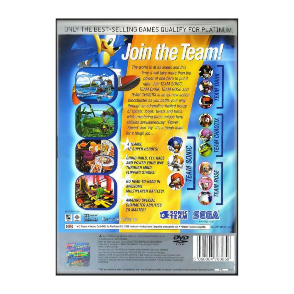 Sonic Heroes