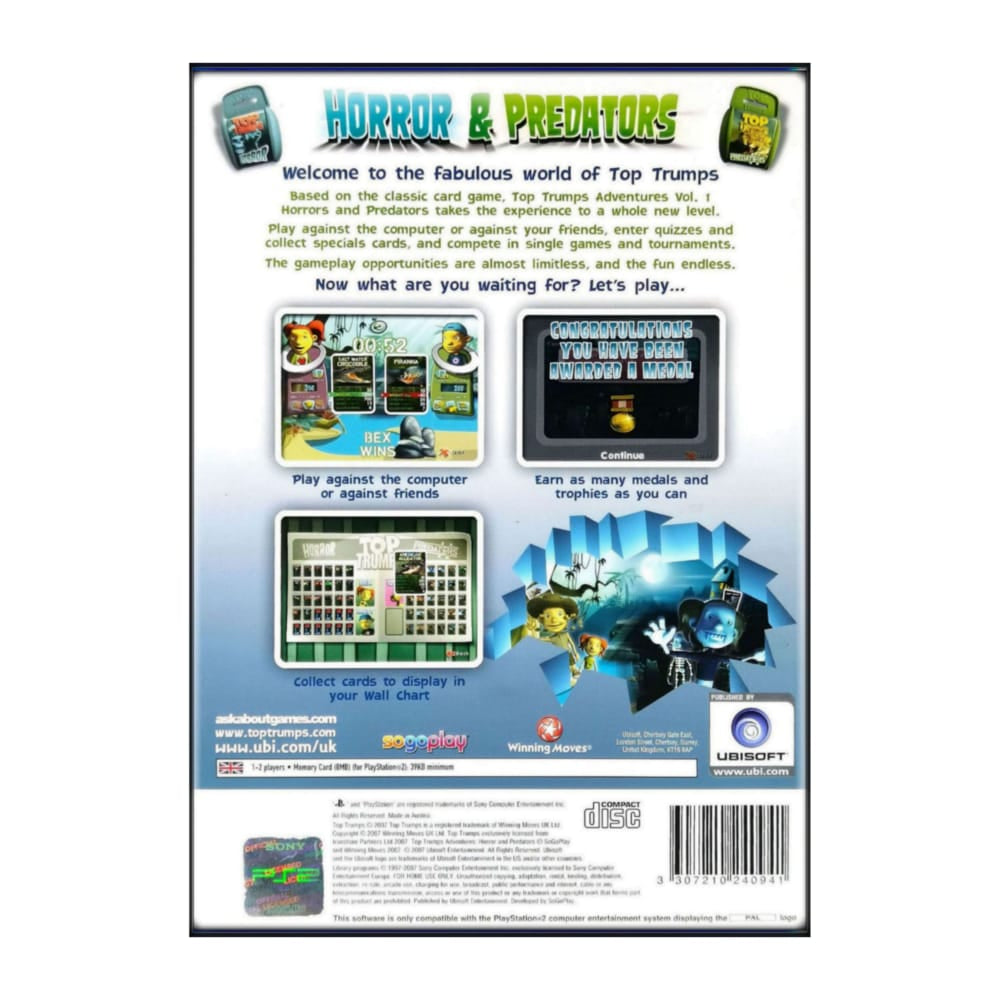 Top Trumps Adventures 1