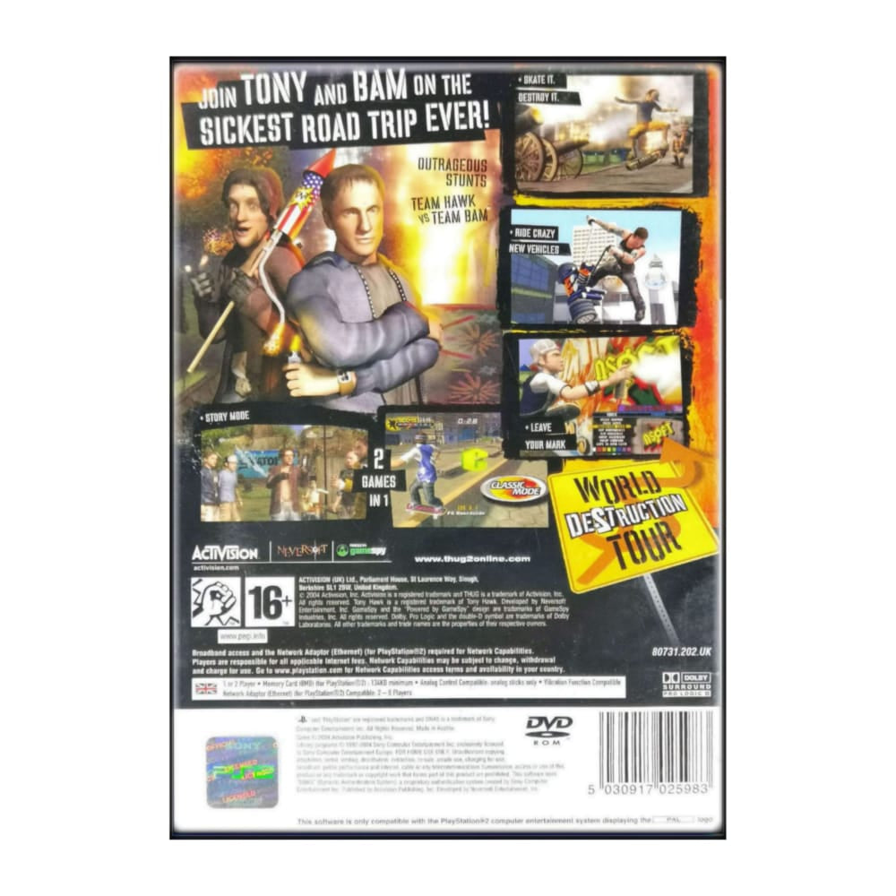 Tony Hawk’S Underground 2