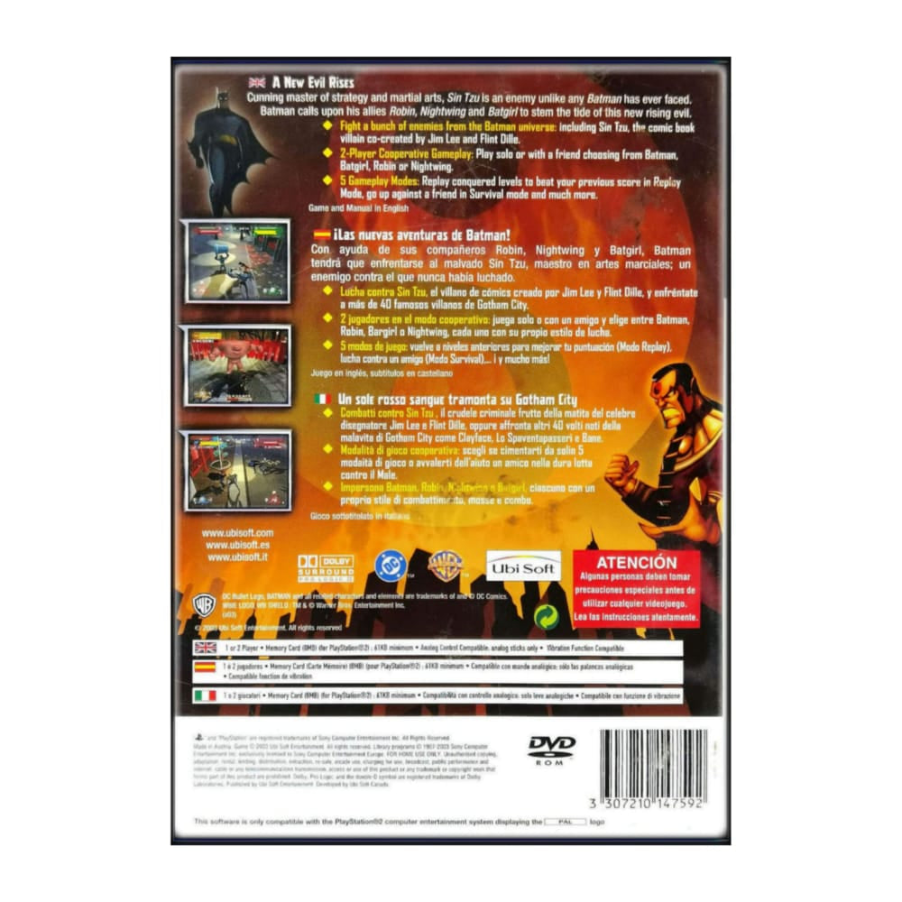 Batman: Rise Of Sin Tzu