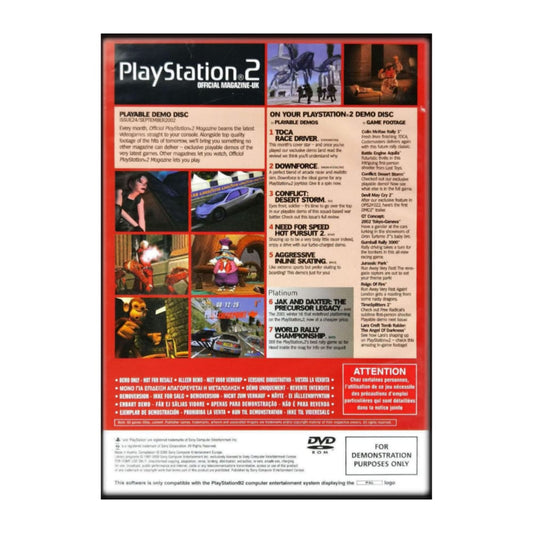 Playstation 2 Official Magazine Uk 2002/09 Demo Disc 24
