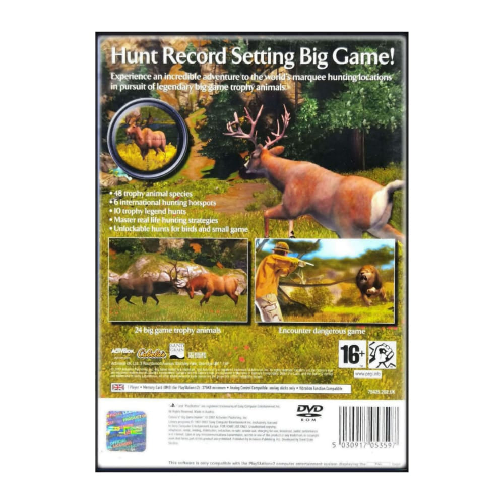 Cabela'S Big Game Hunter