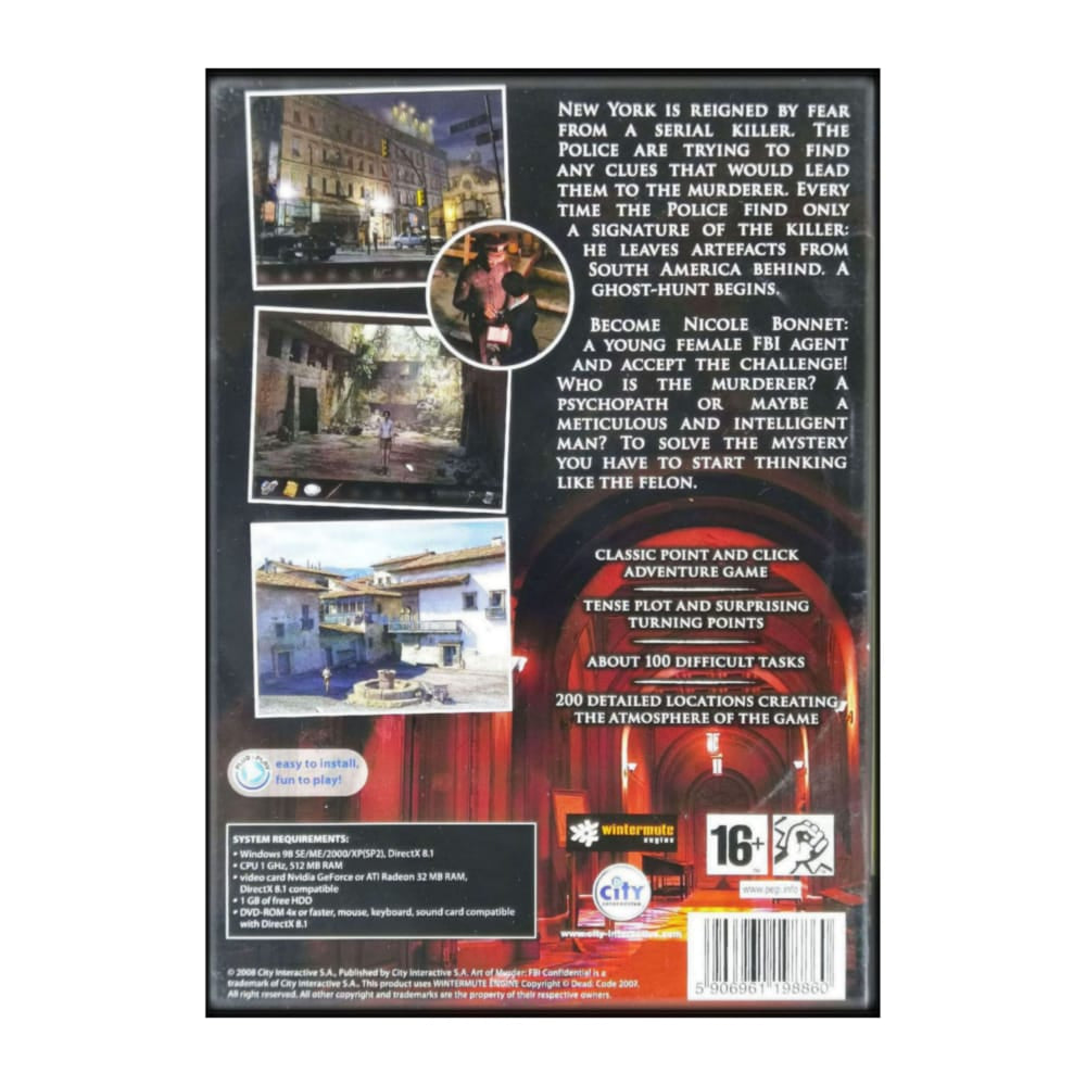 Art Of Murder: Fbi Confidential