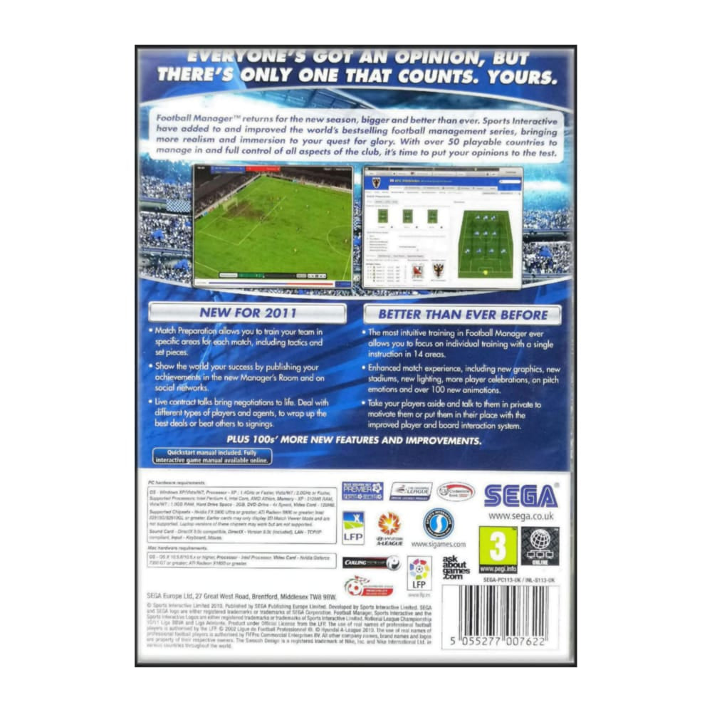 Football Manager 2011