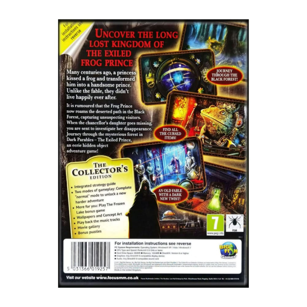 Dark Parables 2 The Exiled Prince