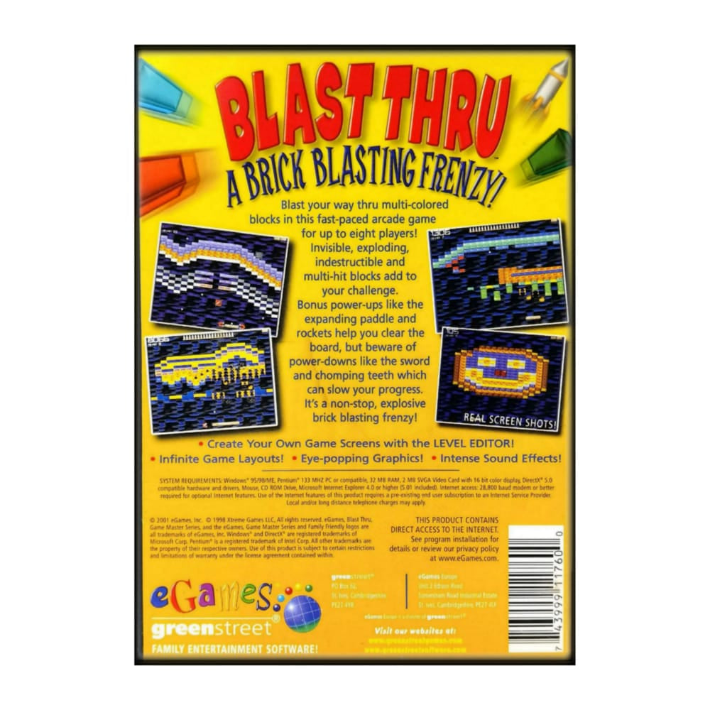 Blast Thru A Brick Blasting Frenzy