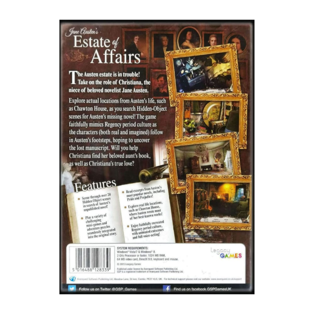 Jane Austen: Estate Of Affairs
