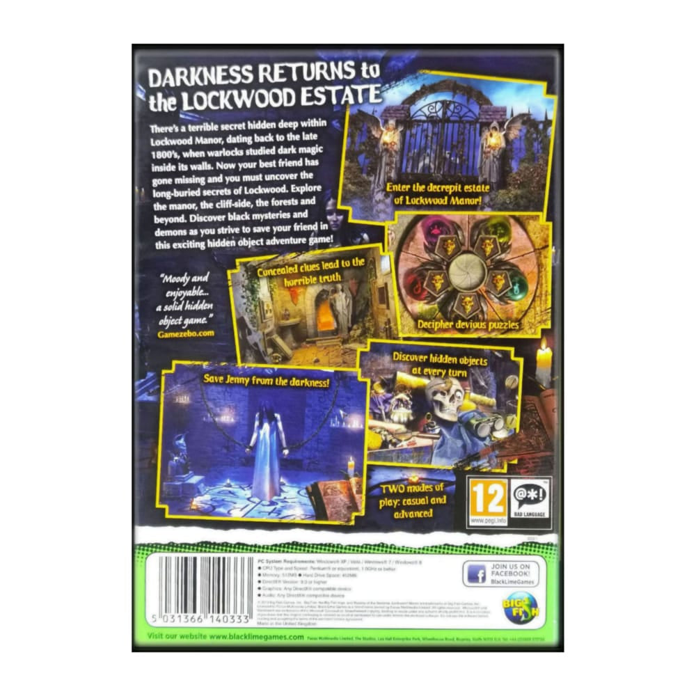Mystery Of The Ancients: Lockwood Manor