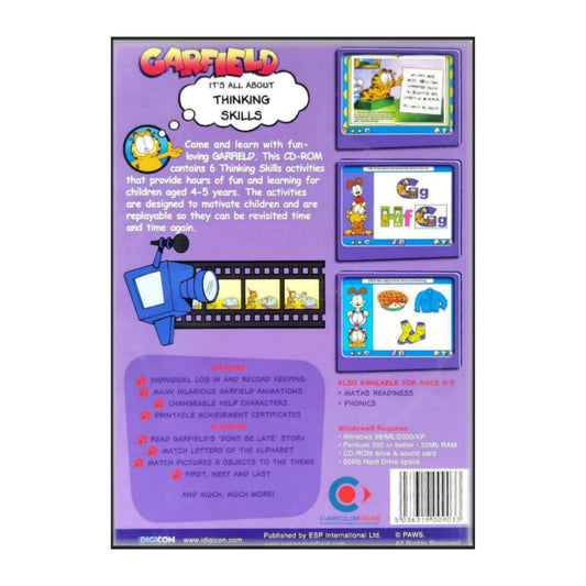 Garfield: It'S All About Thinking Skills