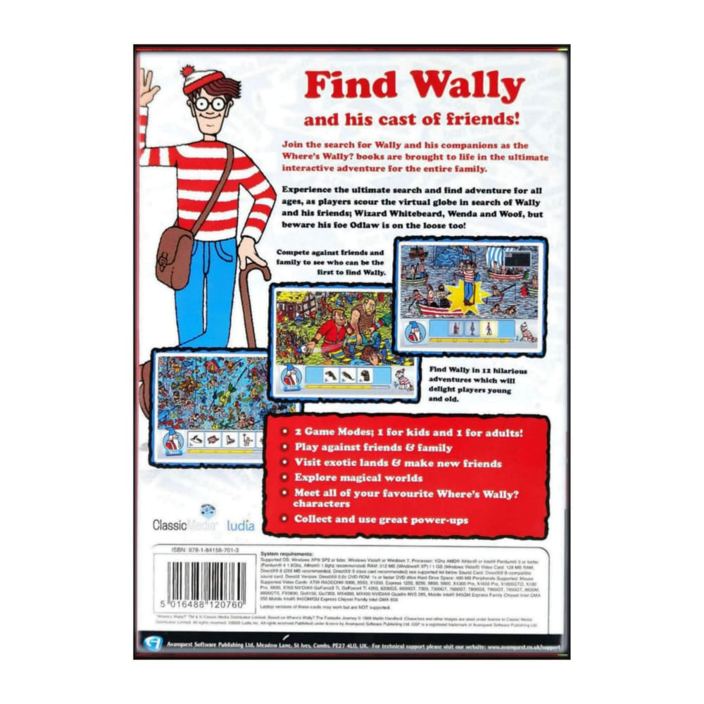 Where'S Wally: The Fantastic Journey