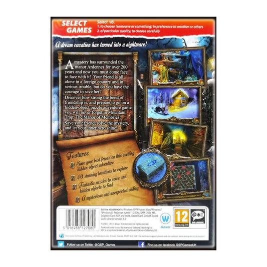 Mountain Trap: The Manor Of Memories