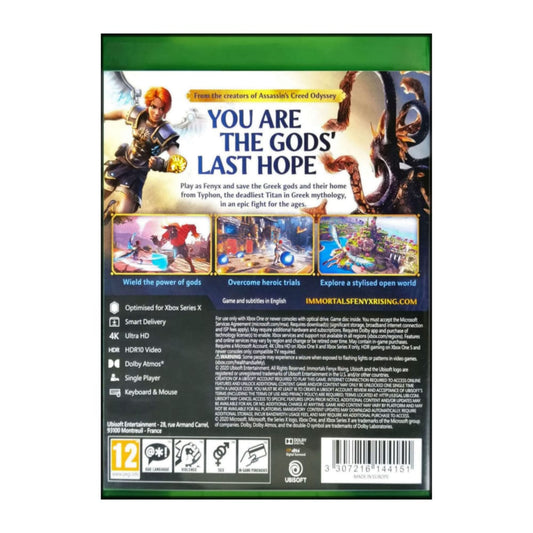 Immortals Fenyx Rising