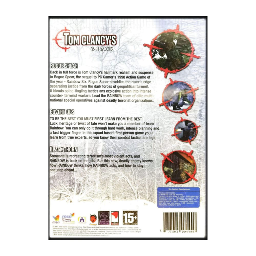 Tom Clancy'S Rainbow Six: 3-Pack