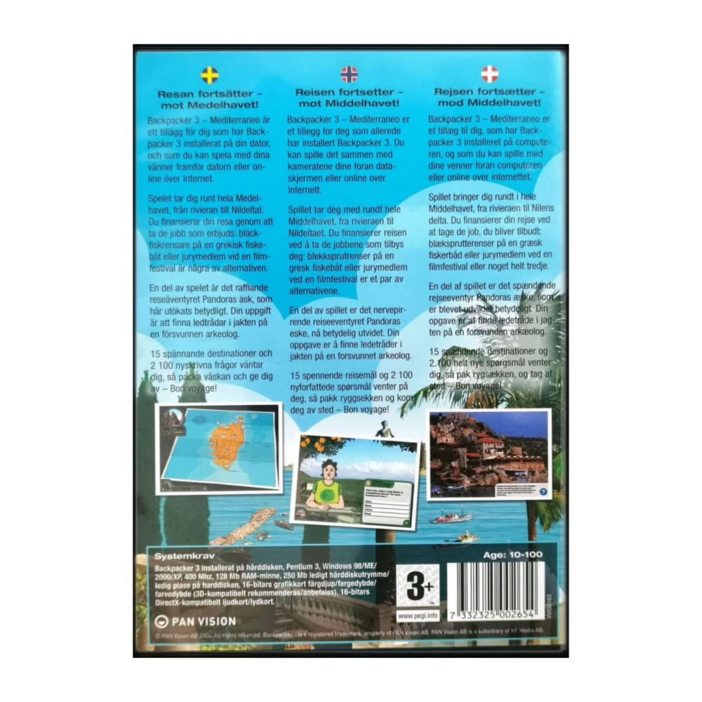 Backpacker 3 Mediterraneo