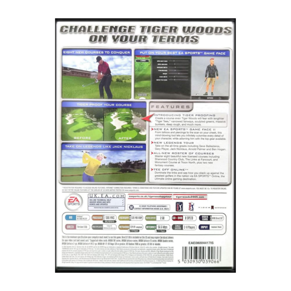 Tiger Woods Pga Tour 2005