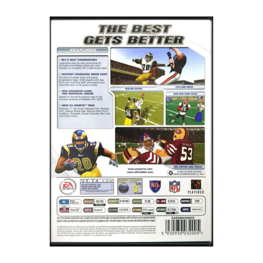 Madden Nfl 2003