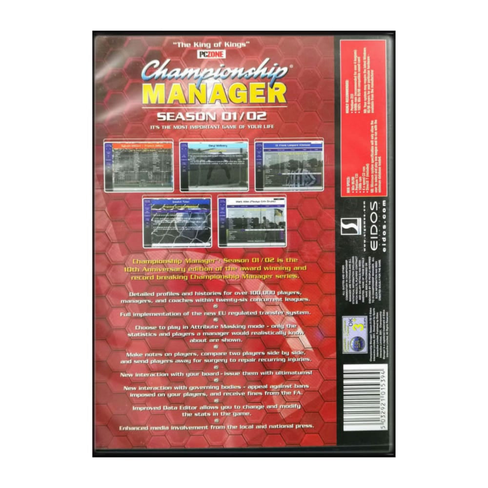 Championship Manager: Season 01/02