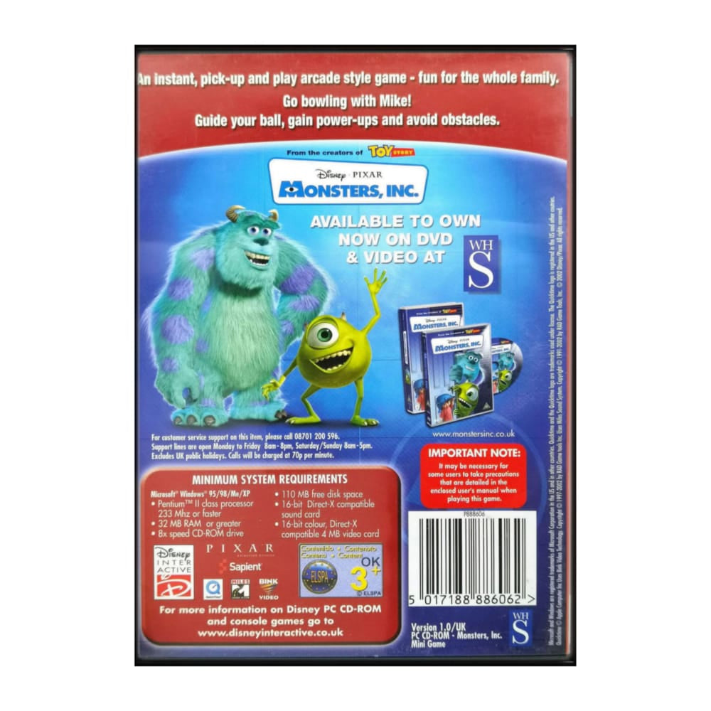 Monsters Inc: Scream Alley