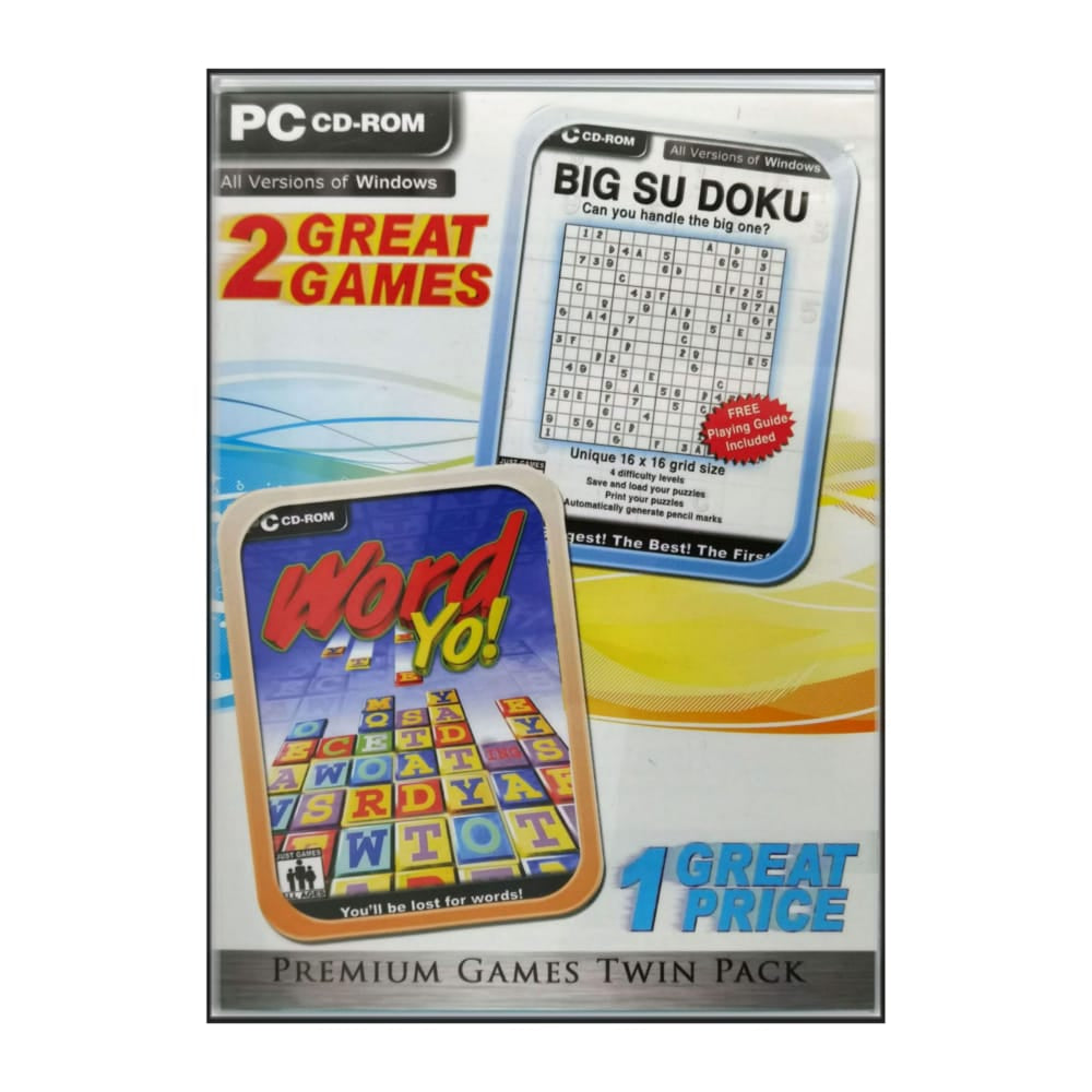 2 Great Games: Sudoku: Big Sudoku + Word Yo
