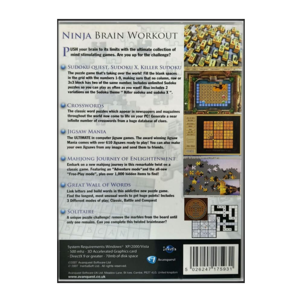 Ninja Brain Workout