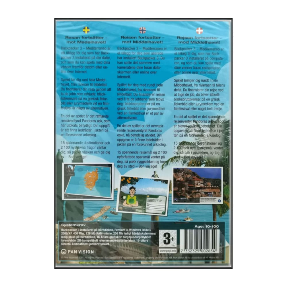 Backpacker 3 Mediterraneo