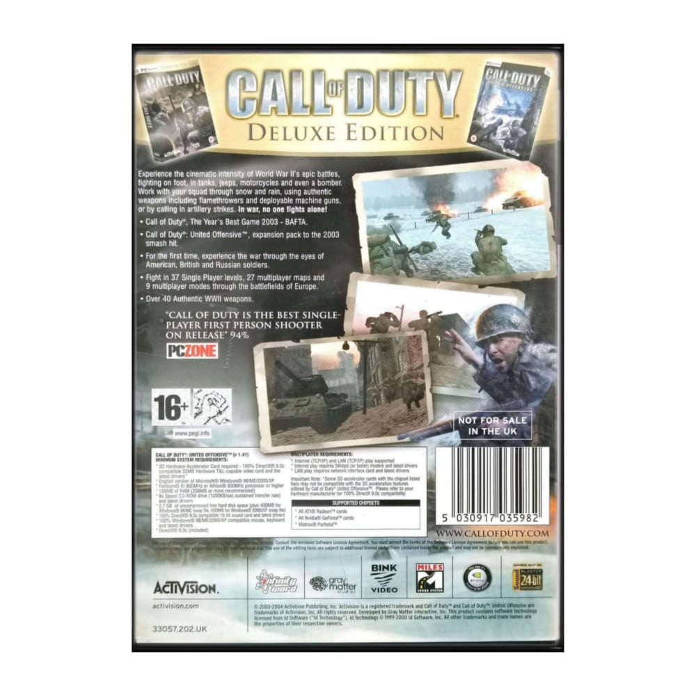 Call Of Duty + Call Of Duty: United Offensive