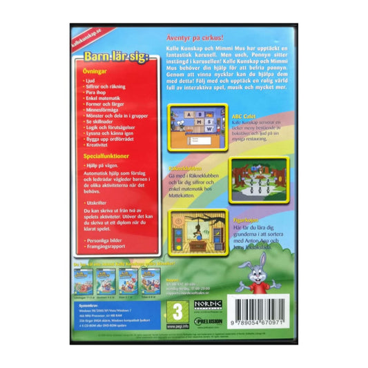 Reader Rabbit | Kalle Kunskap: Äventyr På Cirkus