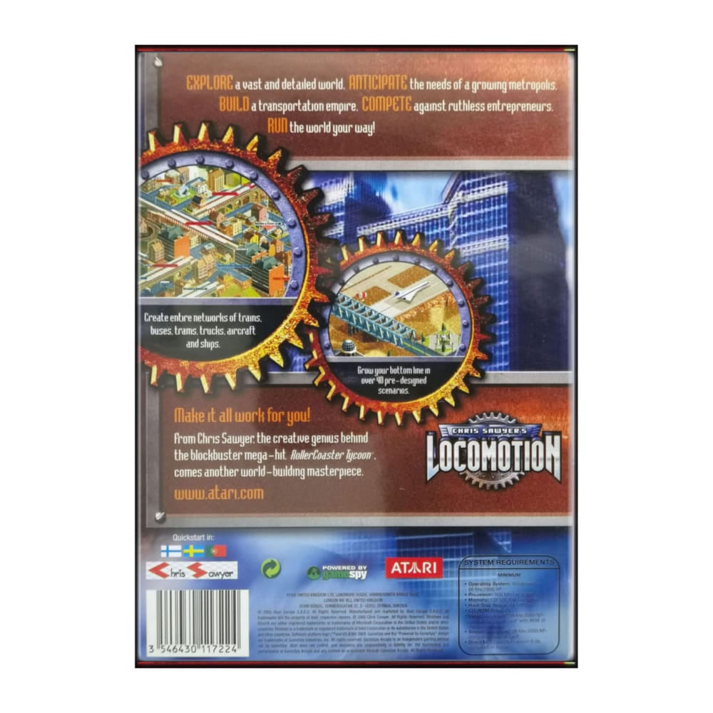 Chris Sawyer'S Locomotion