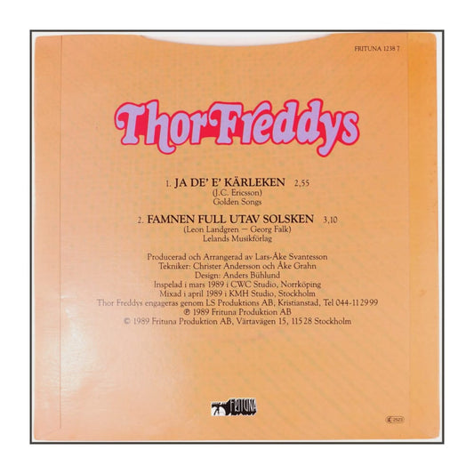 Thor Freddys: Ja De' E' Kärleken