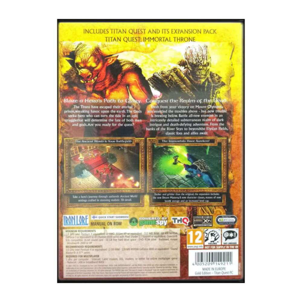 Titan Quest: Deluxe + Titan Quest: Immortal Throne